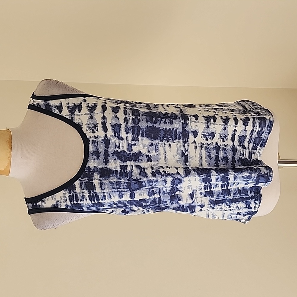 Lucky brand XL blue multi tank top.